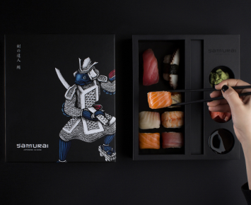 日本料理包裝設(shè)計&mdash;&mdash;當(dāng)魚也有武士精神