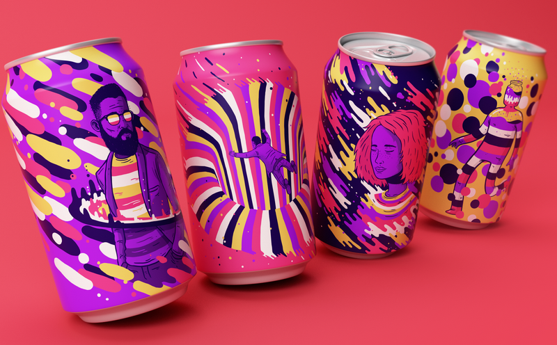 炫酷的啤酒汽水瓶的創(chuàng)意,消費者怎能抵抗得住