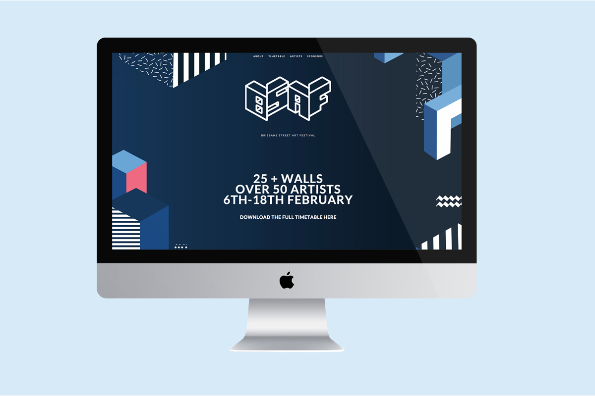 奧大利亞BRISBANE STREET藝術(shù)節(jié)視覺形象設(shè)計