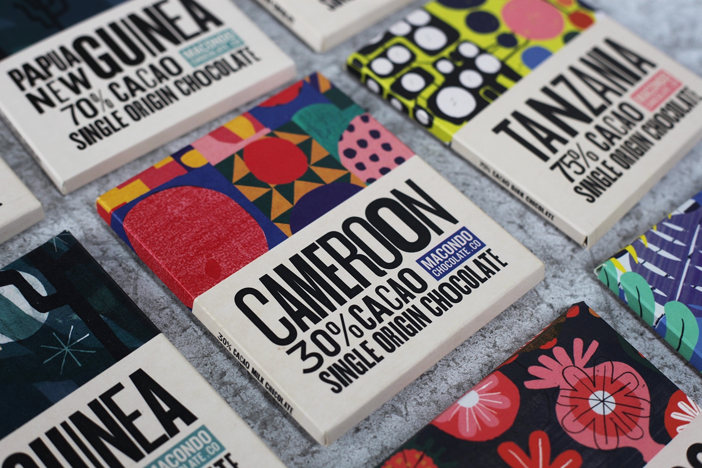 小型巧克力廠,從名稱生成到完整的包裝設計方案