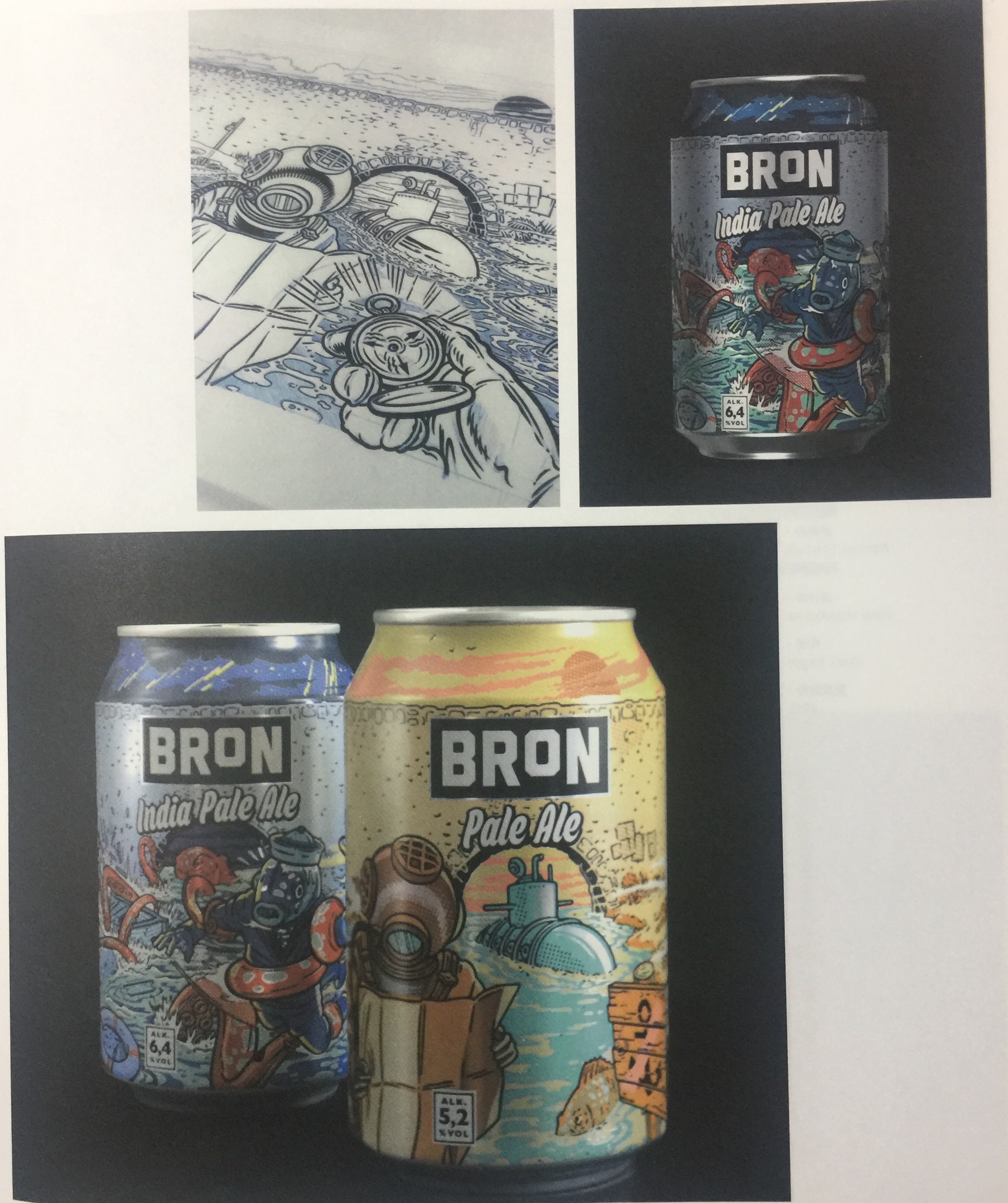 古橋下的故事-啤酒包裝設(shè)計