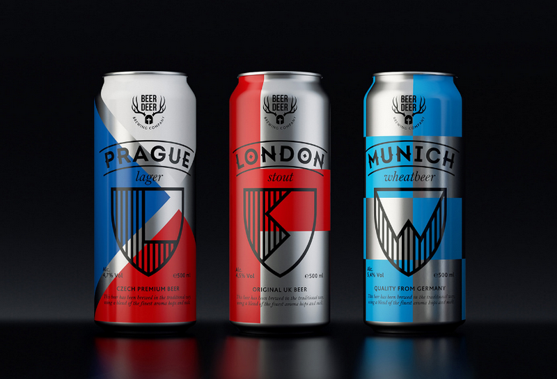 創意啤酒包裝設計-罐裝與瓶裝啤酒的包裝設計PK