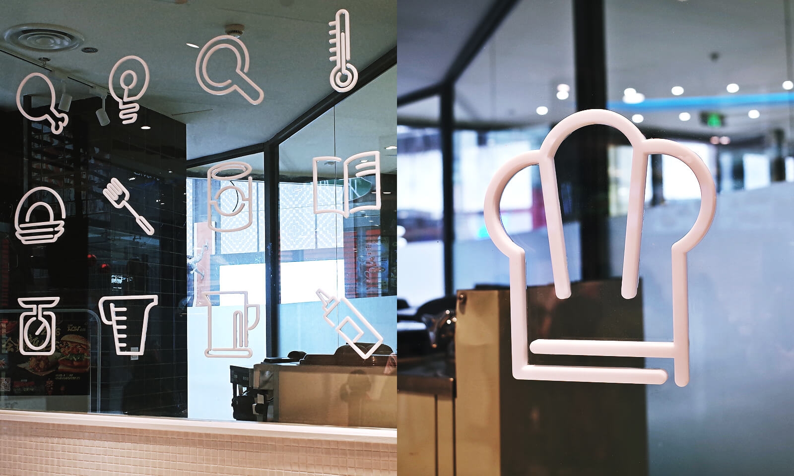 經(jīng)常去肯德基，卻沒有發(fā)現(xiàn)墻上的小巧思|壁畫插畫設(shè)計(jì)