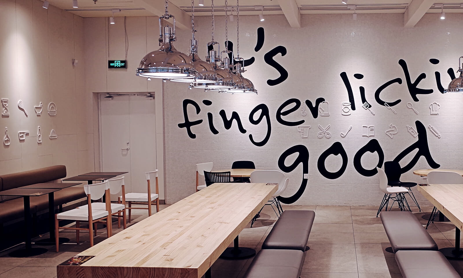 經(jīng)常去肯德基，卻沒有發(fā)現(xiàn)墻上的小巧思|壁畫插畫設(shè)計(jì)