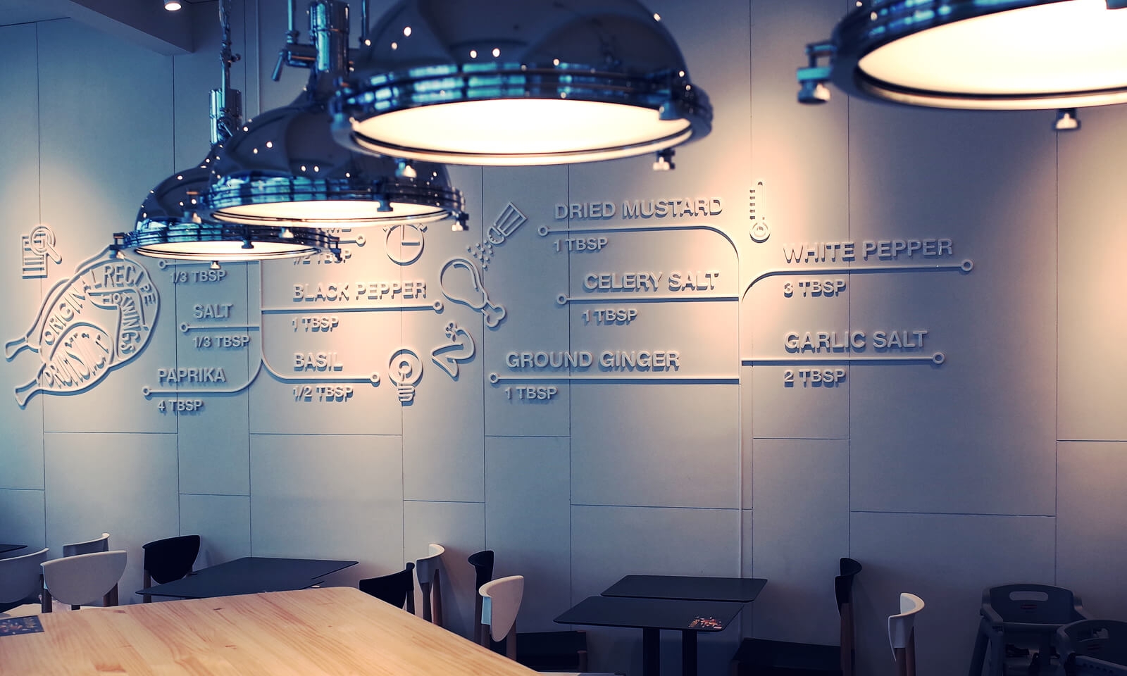 經(jīng)常去肯德基，卻沒有發(fā)現(xiàn)墻上的小巧思|壁畫插畫設(shè)計(jì)